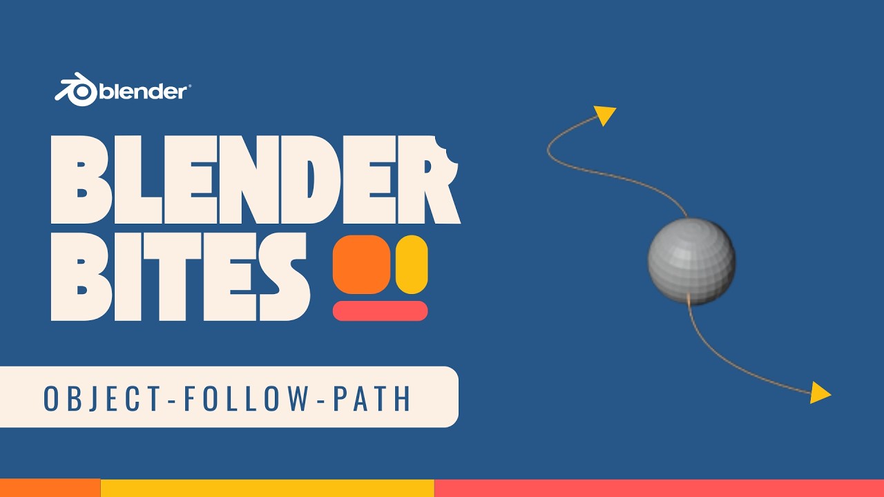 Make Anything Move on a Path in Blender (Ridiculously Easy Trick)