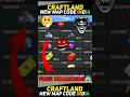 FREE DIAMONDS MAP CODE IN FREE FIRE CRAFTLAND CODE Trending Freefire Freediamond