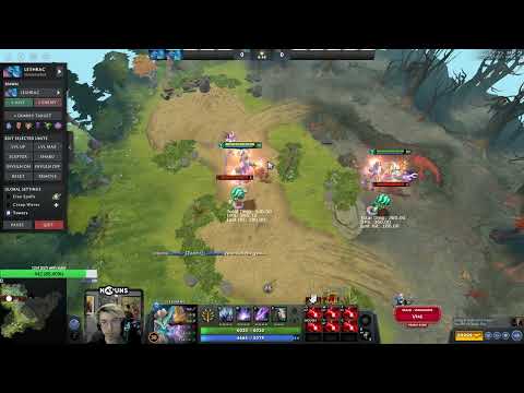 Gunnar tests Lesharac ulti's damage & mana consumption when Toggling vs not Toggling