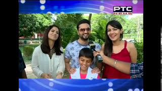 Interaction with star cast of the film \