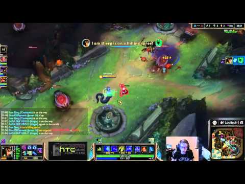 TSM Bjergsen  Cassiopeia vs Xerath  Mid