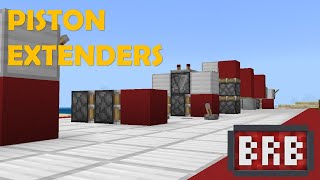 Everything about double piston extenders - BRB - Minecraft Bedrock [MCPE, Win10, Console]