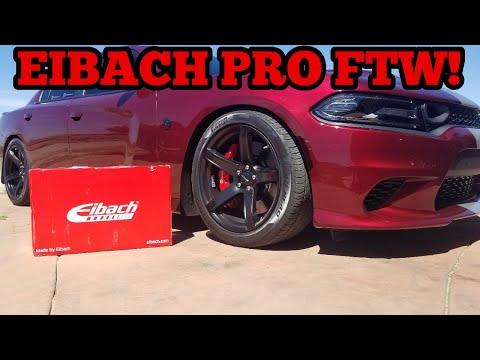 Hellcat Eibach pro-kit installation! Time to get low-e