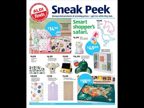 Aldi In Store Ad July 26 – August 1, 2023. Smart shopper’s safari
