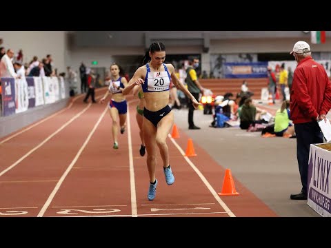 400m Women, Heat 3, National Indoor Championships, 2021, BUL