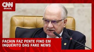Vídeo: Fachin faz pente-fino em 104 casos antes de arquivar inquérito de fake news | CNN AGORA
