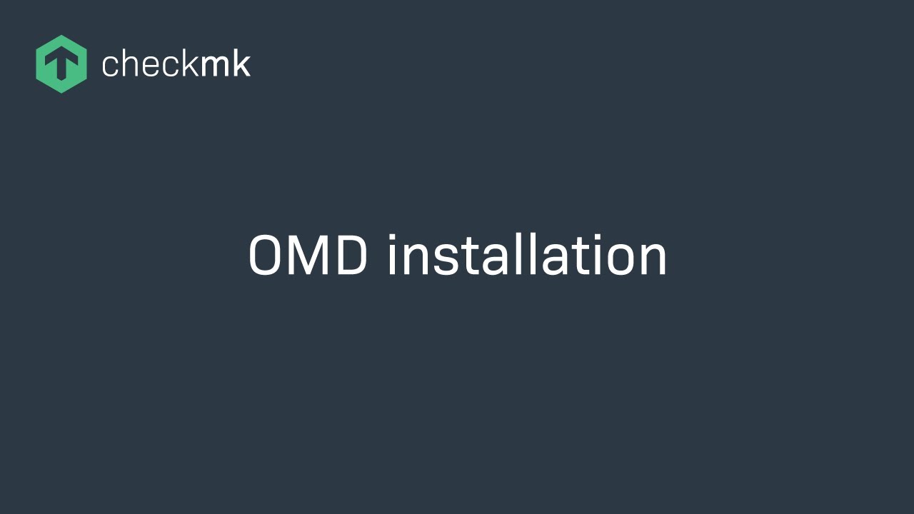 Video von der OMD Installation