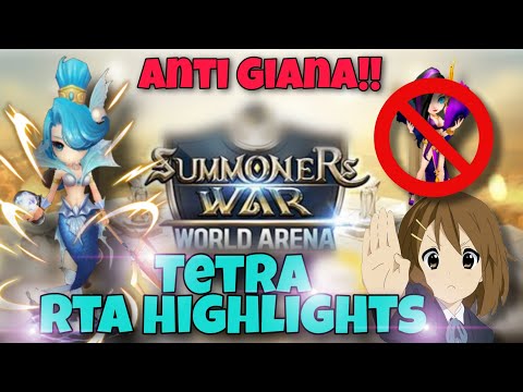 Tetra RTA Highlights Anti Giana - Summoners War
