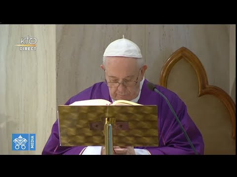 Messe du pape François à Sainte-Marthe du 20 mars 2020