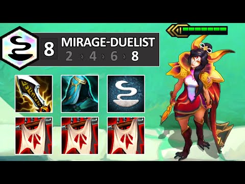 8 Duelist Xayah goes BRRRRR ⭐⭐⭐ 3 Star | TFT Set 7: Dragonlands