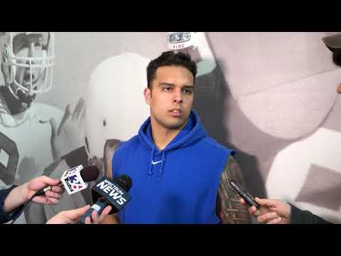 (4/10/18) UK FB QB Danny Clark