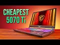 Cheapest RTX 5070 Ti Gaming Laptop Has A Problem MSI Vector 16 Review