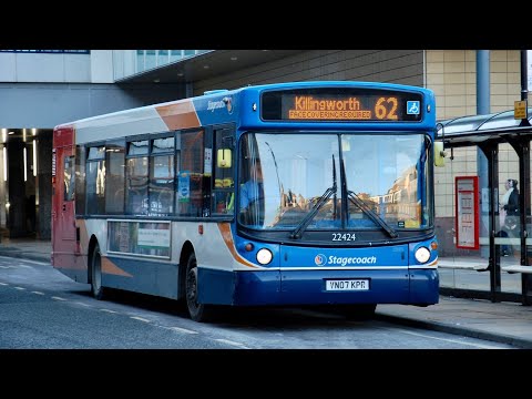 Ex Stagecoach Yorkshire: Stagecoach North East 22424 (YN07KPR) MAN 18.220/ALX300