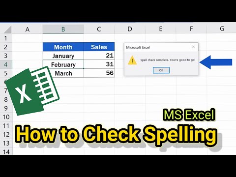 How to Check Spelling in Excel and Avoid Typos