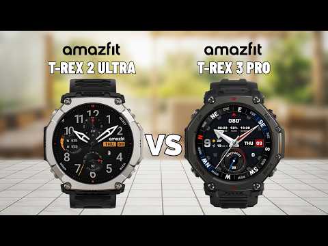 Amazfit T-Rex Ultra 2 vs T-Rex 3 Pro