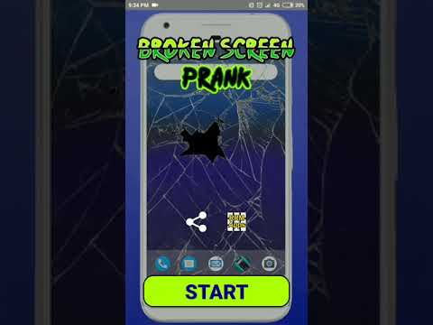 Broken Screen Joke (Screen Pra Video