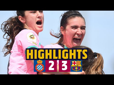 ⚽ HIGHLIGHTS | Espanyol - Femení A (2-3) 💪🔥The derby is blaugrana!