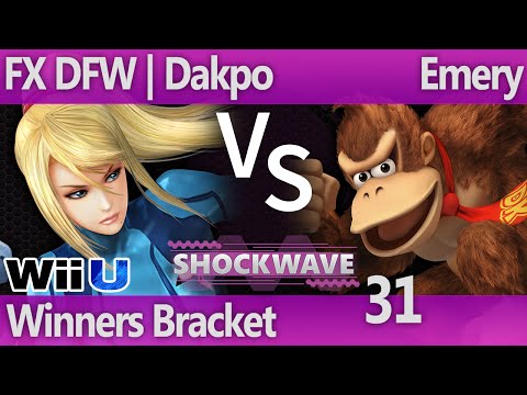 SW 31 Wii U - FX DFW | Dakpo (ZSS) vs Emery (DK, Mario) - Winners Bracket