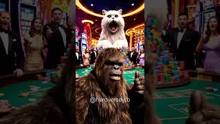 Bigfoot and Giant Cat funny moment part 1