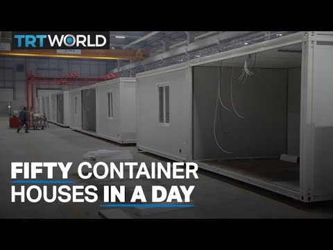 Ankara rolls out container homes for quake survivors