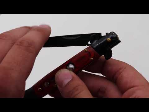 How to Open and Close a Switchblade Knife