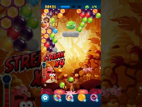 Angry Birds POP Bubble Shooter - Level 122 Gameplay Android walkthrough
