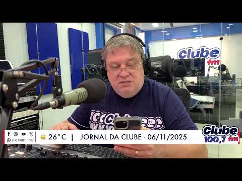 Jornal da Clube - 06/11/2025 - Edição do Almoço