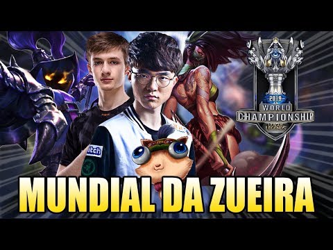 DESCOBRIRAM A FORMULA PARA SOLAR O FAKER - MUNDIAL DA ZUEIRA