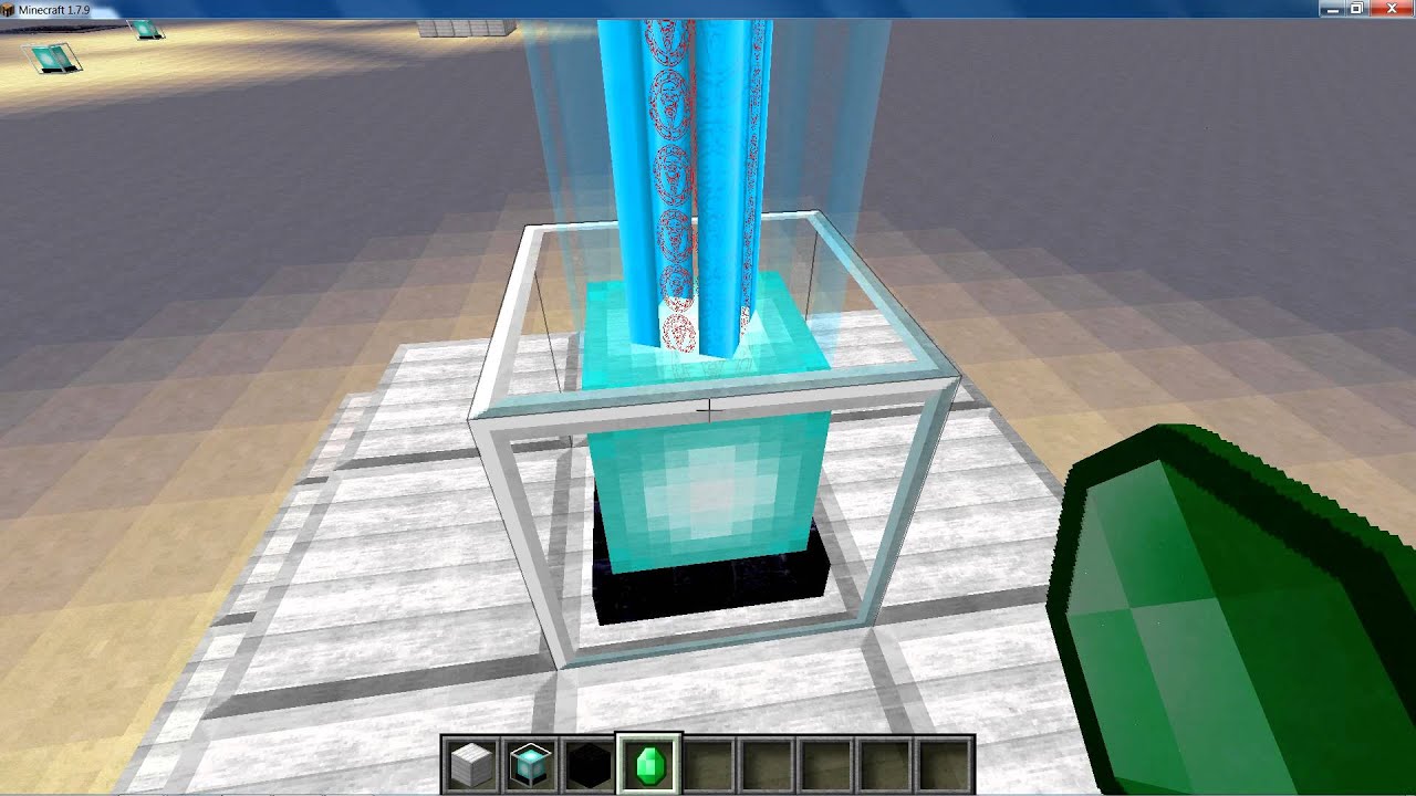 creative world how to activate a beacon