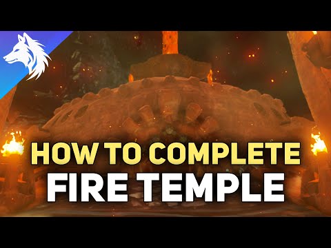 Fire Temple Walkthrough (ALL PUZZLES) The Legend of Zelda Tears of The Kingdom