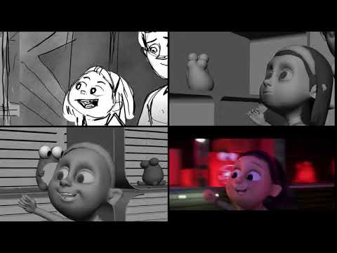 Cgi 3D Progression Hd: "petits Bourffeurs" By - Shed