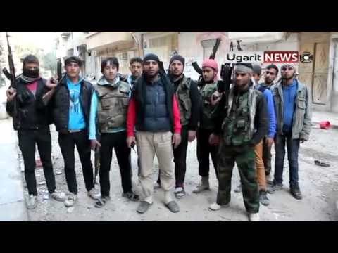 رباط عناصر لواء المرابطين على جبهة حي الصناعة في مدينة دير الزور