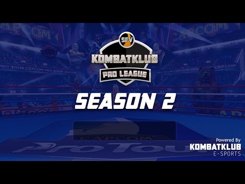 Kombat Klub Pro League Street Fighter V Os 4  Primeiros Jogadores