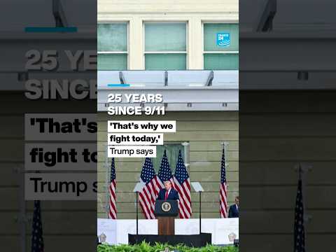 Trump delivers remarks at Pentagon ceremony to mark 25th anniversary of 9/11
