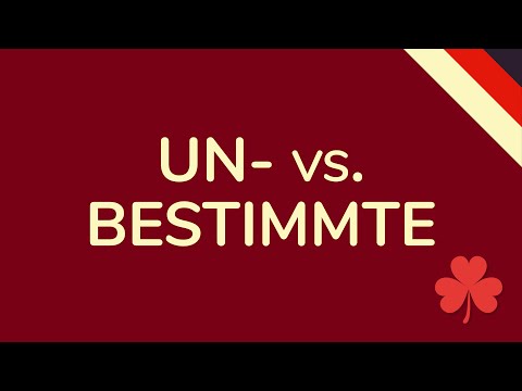 BESTIMMTE vs. UNBESTIMMTE ARTIKEL DEUTSCH einfach erklärt (animiert) 🇩🇪
