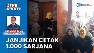 Janji Cawalkot Depok Imam-Ririn Cetak 1000 Sarjana LEwat Program Satu Keluarga 1 Sarjana