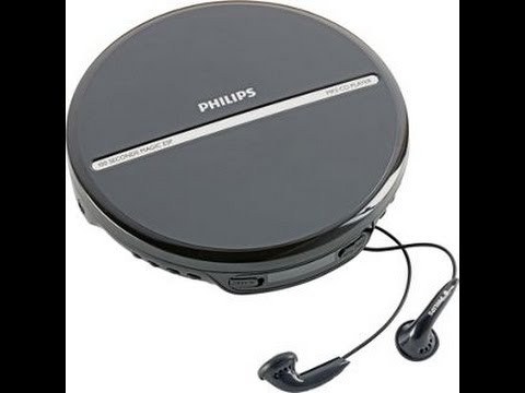 Philips Portable CD Player Unboxing