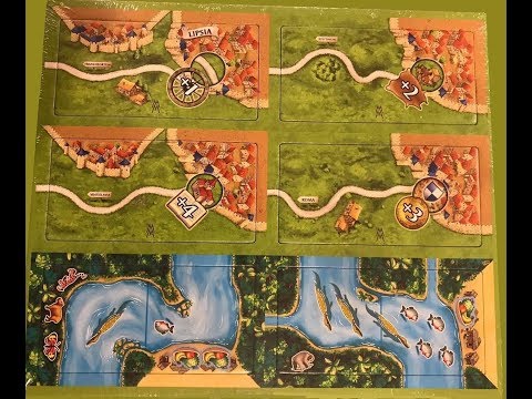 The Markets of Leipzig - Carcassonne Expansions with MattLong6