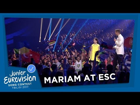 MARIAM MAMADASHVILI AT THE EUROVISION SONG CONTEST 🎤 🎶