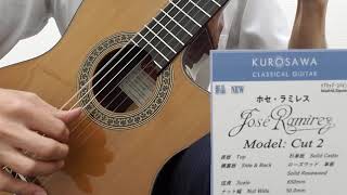 Video thumbnail for Jose Ramirez ホセ ラミレス CUT 2 杉/ローズウッド 最新作【エレガット】【クロサワ楽器日本総本店２F　サンプル試奏動画】 by Yasuhiro Watanabe 【クロサワ楽器 日本総本店 クラシックギターフロア】