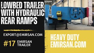 Semirimorchio a pianale ribassato Emirsan Immediate Delivery From Stock 60 TON CAPACITY - 3 AXLE - in vendita - Immagine 4 | Autoline IT Semirimorchio a pianale ribassato Emirsan Immediate Delivery From Stock 60 TON CAPACITY - 3 AXLE - nuovo | Immagine 4 - Autoline