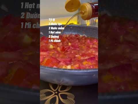 Cách làm ĐẬU HỦ SỐT CÀ CHUA đơn giản nhất