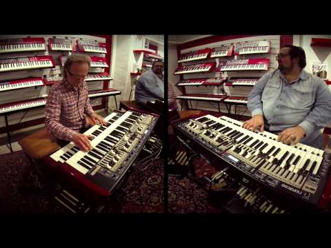Nord C2D jam session with Pierre Swärd and Joey DeFrancesco