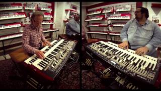 Nord C2D jam session with Pierre Swärd and Joey DeFrancesco
