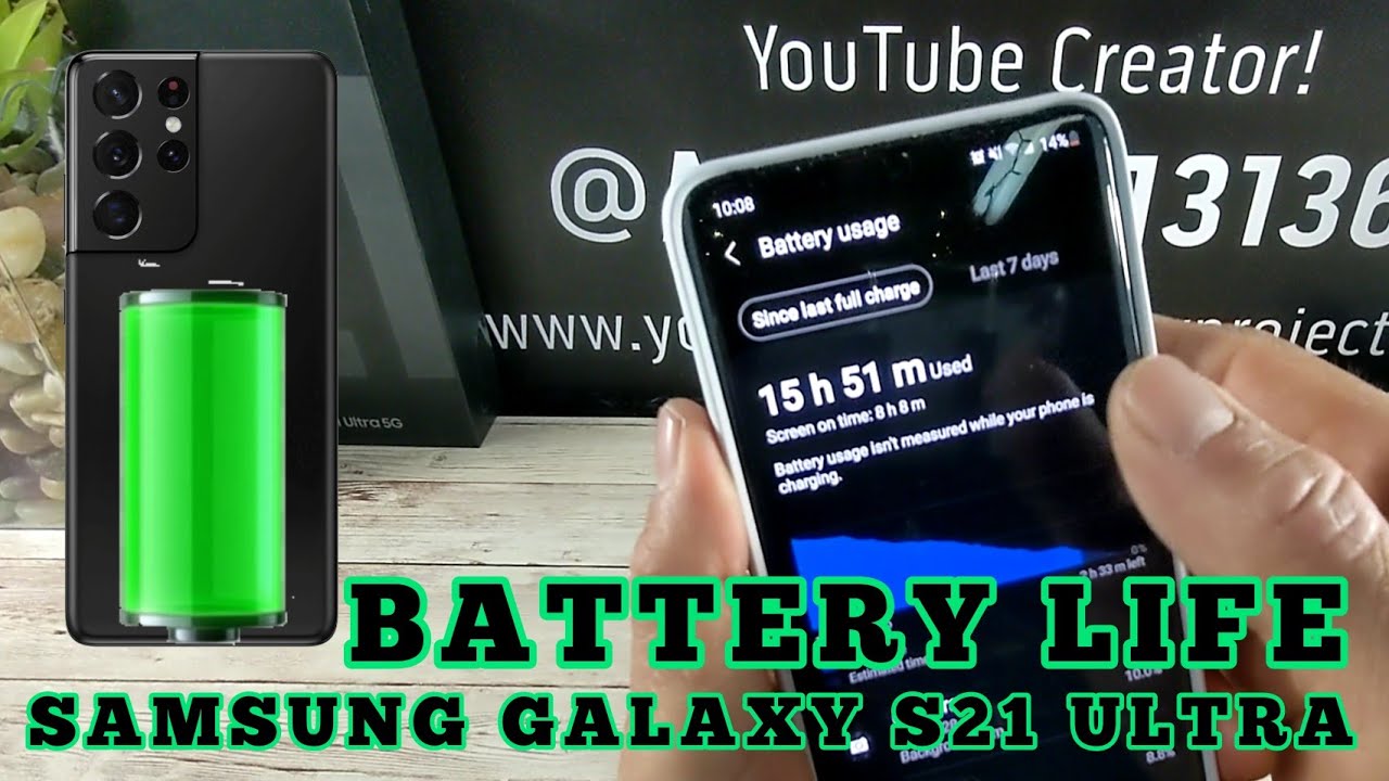 Samsung Galaxy S21 Ultra Battery Life (Over Two Weeks Later)