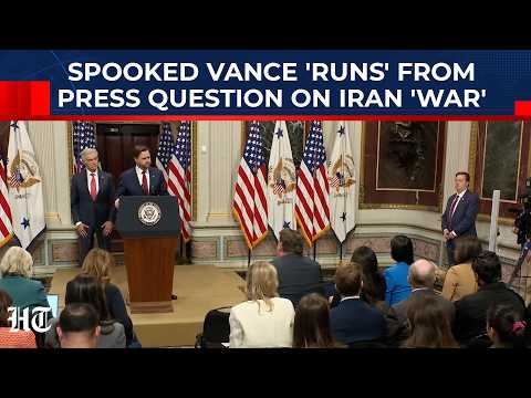 US Govt On Backfoot? Panicked Vance Deflects Iran Question After Trump Admits Tehran Missiles Fear