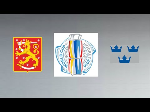All Goals from Finland vs Sweden - 2016 World Cup of Hockey 9/10/16