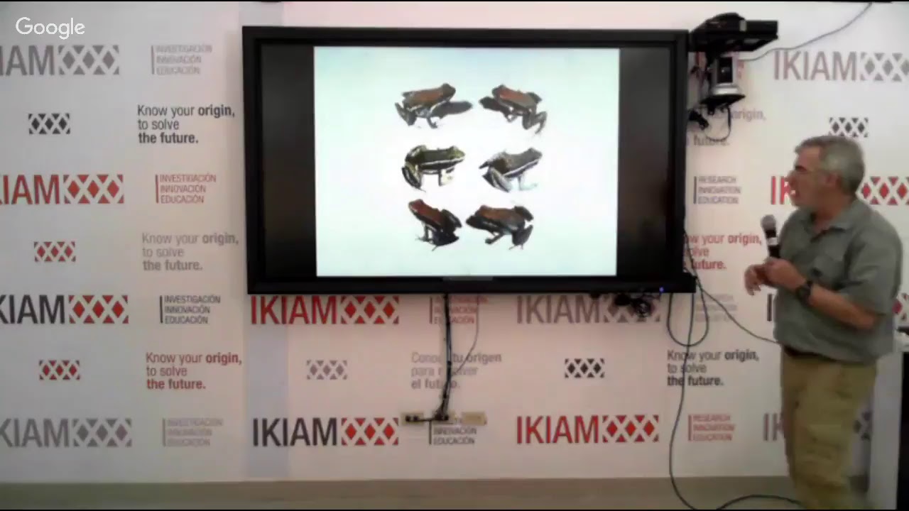 Master Class: Filogenética y fenotipos complejos de las ranas venenosas