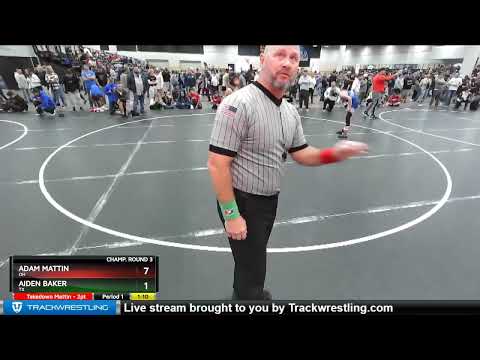 106 Lbs Champ. Round 3 - Adam Mattin, OH Vs Aiden Baker, TX C5ad