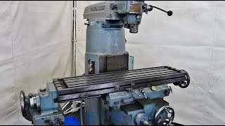 preview picture of video '1HP Cincinnati Vertical Milling Machine'